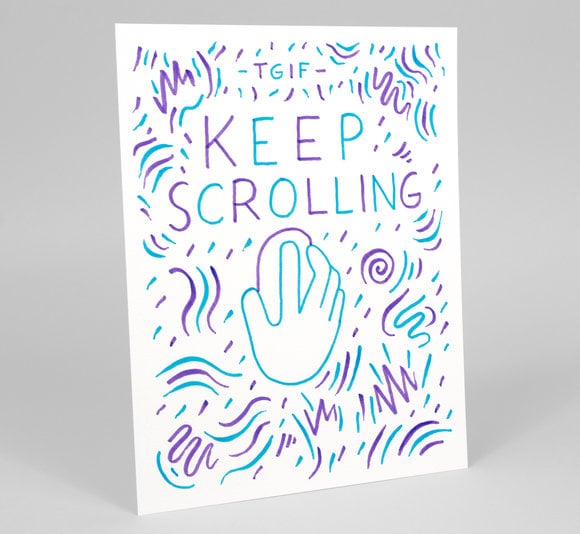 TGIF print