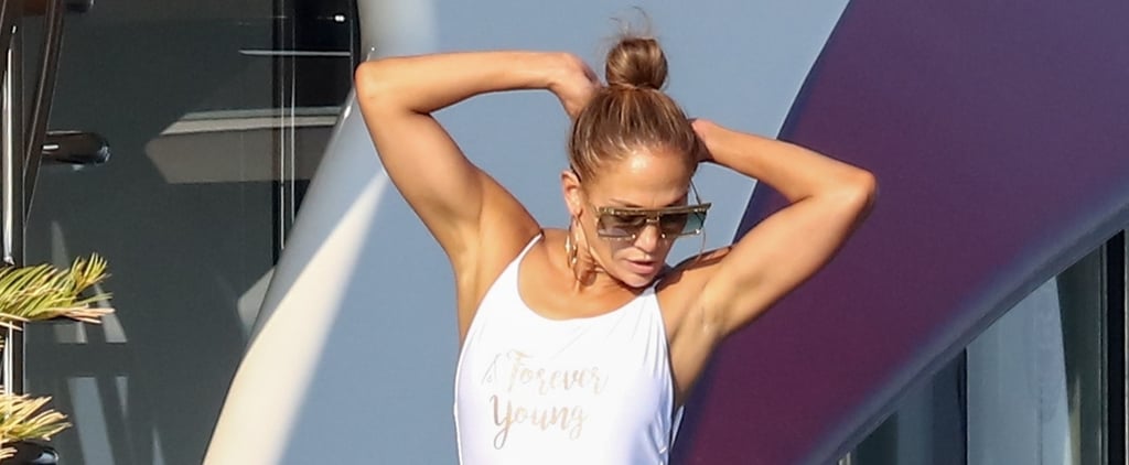 Jennifer Lopez Striking a Pose on a Yacht Is the Energy We Need Right Now