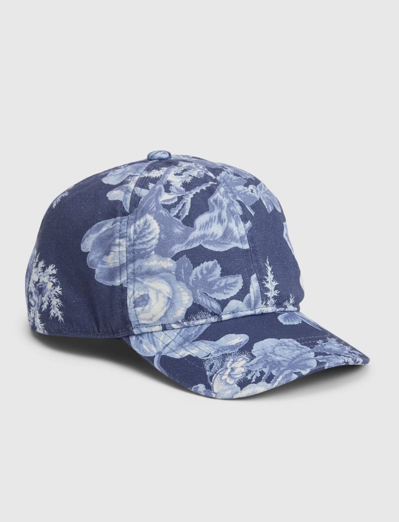 A Floral Baseball Hat