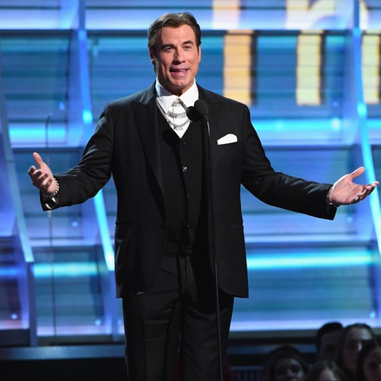 John Travolta Presenting at the 2017 Grammys