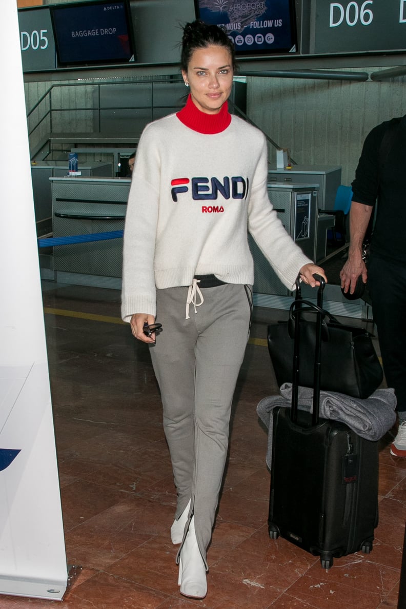 Airport style: what the stars are wearing on the plane to Cannes