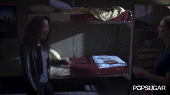 GIFs of Meredith and Cristina Dancing on Grey's Anatomy