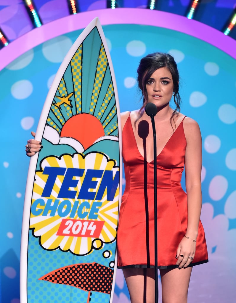 The Pretty Little Liars Cast at the 2014 Teen Choice Awards