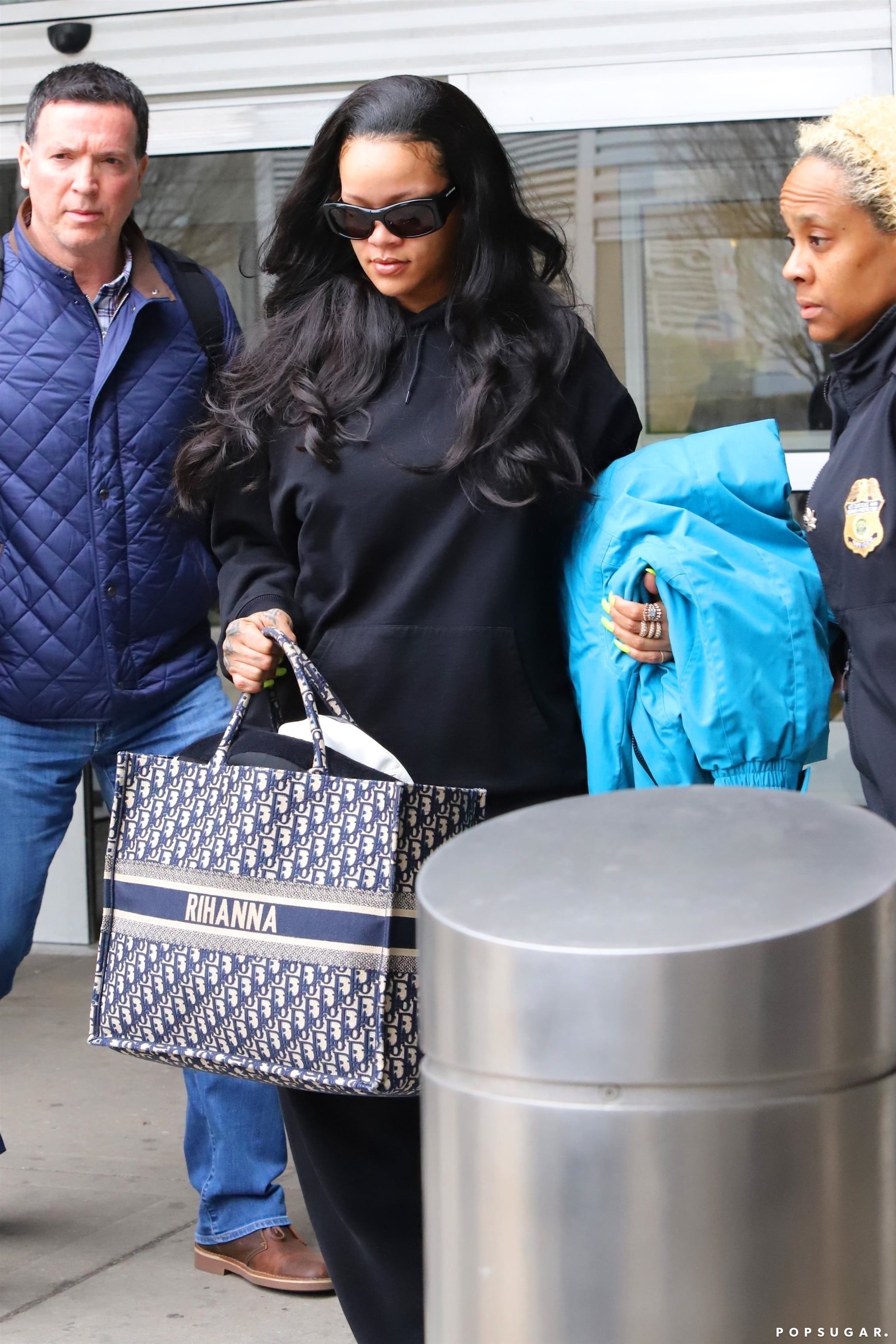 Rihanna's Dior Bag With Her Name on It 
