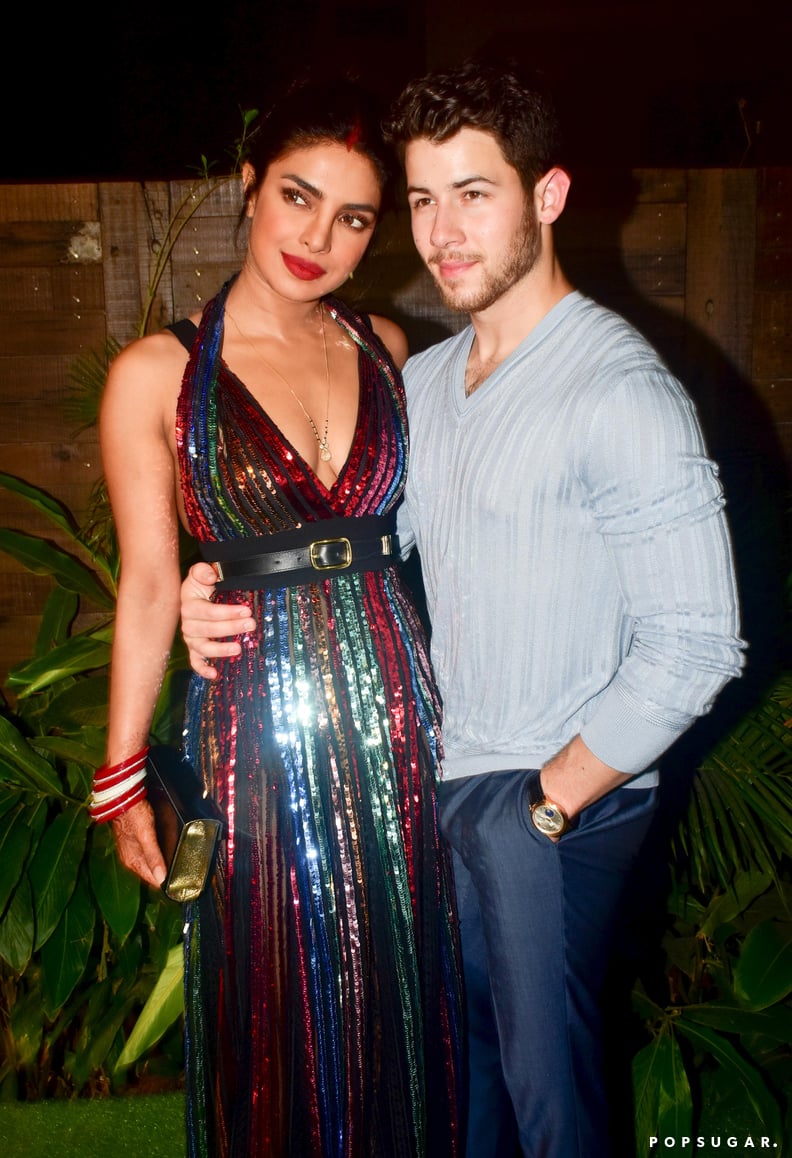 Priyanka Chopra s Sequin Dress at Bumble Mumbai Launch 2018 PS Fashion