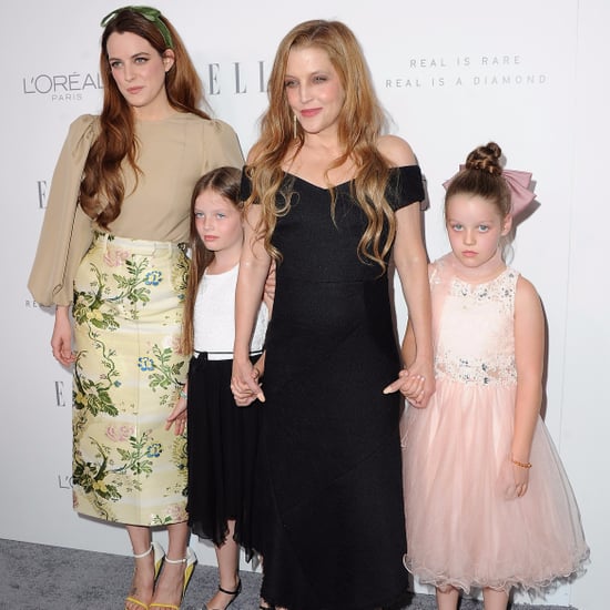 Lisa Marie Presley and Her Daughters on the Red Carpet