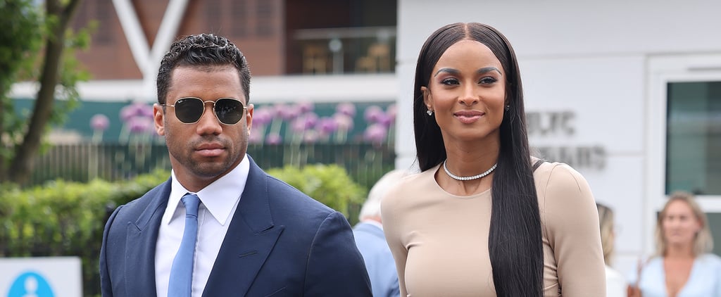 Ciara Wore a Nude Body-Con Dress and Stiletto Heels to Wimbledon