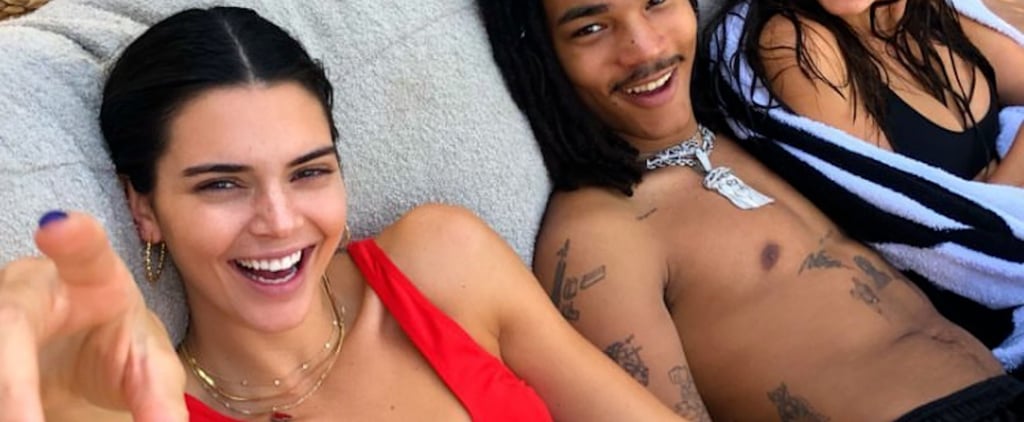 Kendall Jenner's Fiery Red Bikini Makes Her Legs Look Like They Go On For Miles