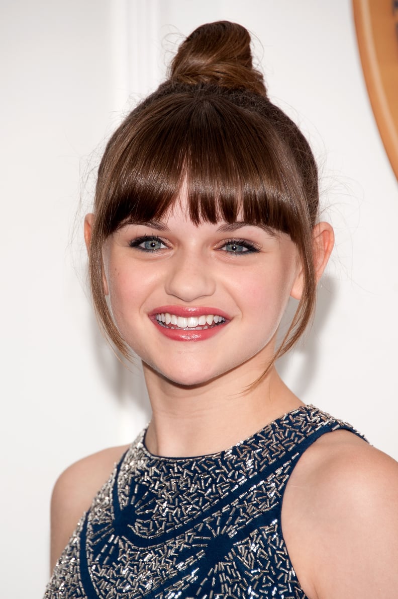 Joey King's Top Knot