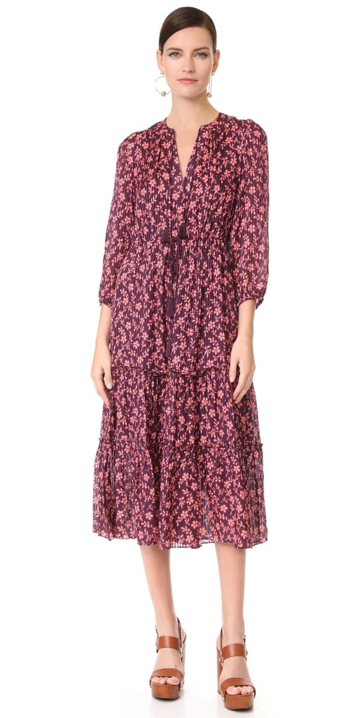 Ulla Johnson Floral Midi Dress