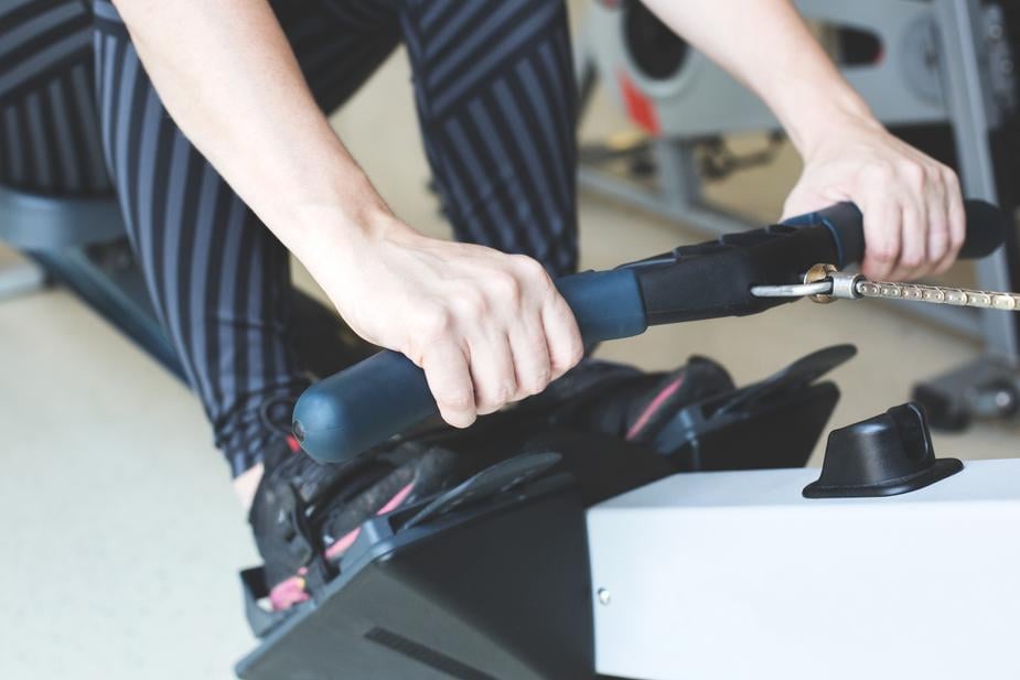 rowing machine sprints