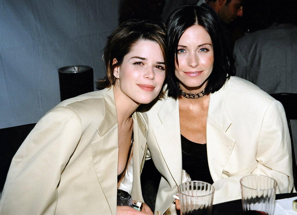 Courteney Cox bonded with Neve Campbell.