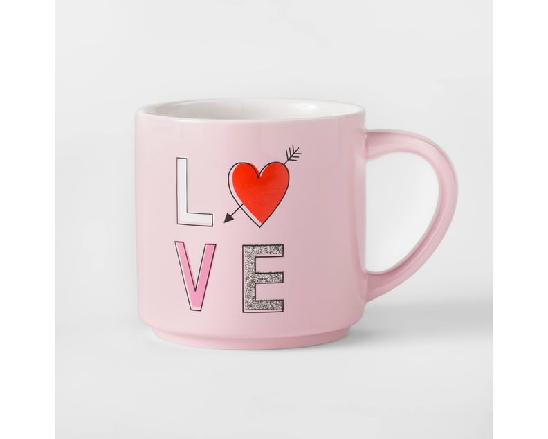 Love Glazed Stoneware Mug