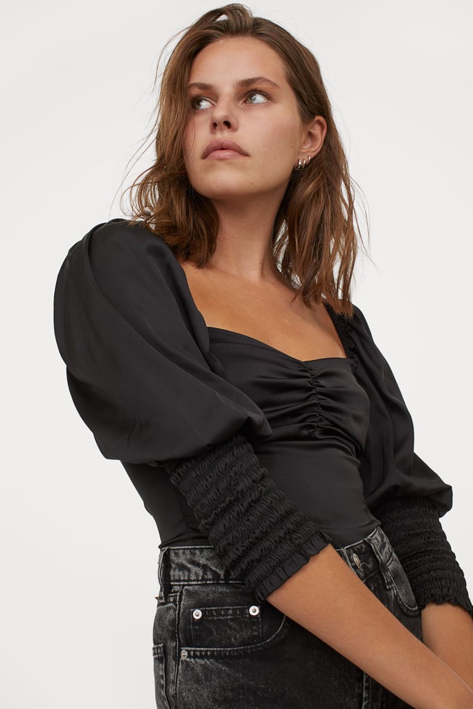 Puff-sleeved Blouse | Best New Clothes From H&M | October 2020 ...