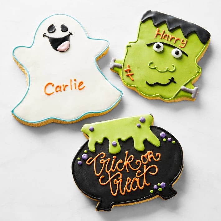 Oversized Personalized Halloween Cookies