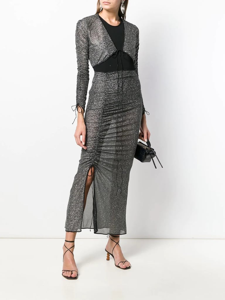 Oséree Metallic Gathered Skirt ($268, originally $536)