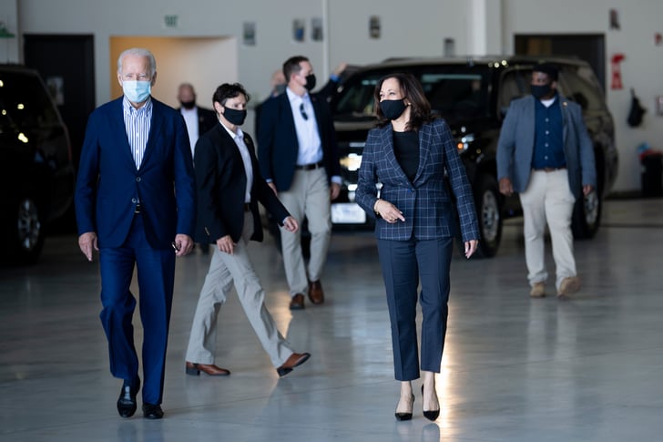 Kamala Harris's Plaid Rag & Bone Lexington Blazer
