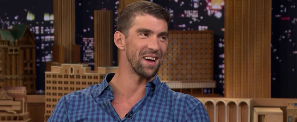 Michael Phelps Talks About Boomer on Jimmy Fallon Video