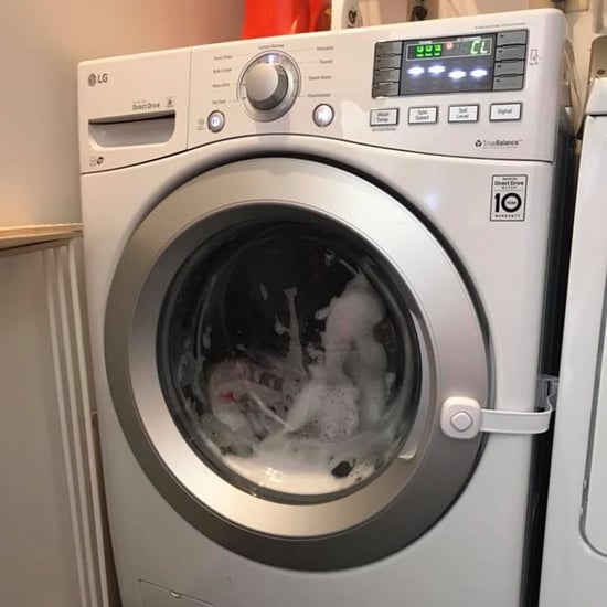 Mom's Warning About Toddler Locked in Washing Machine