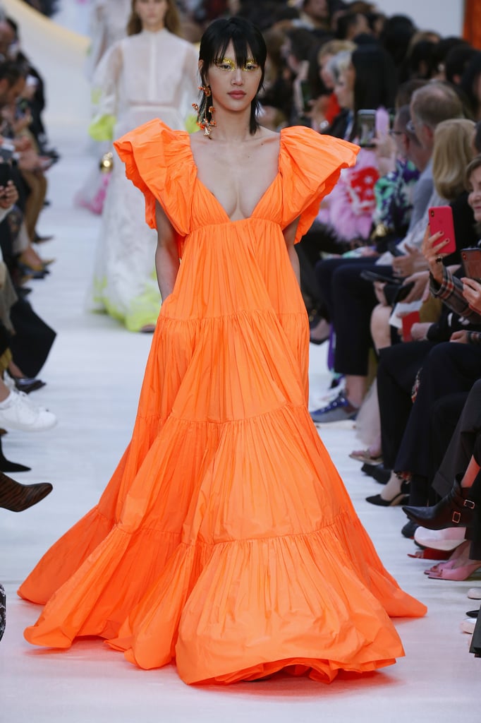 Demi's Valentino Dress on the Spring 2020 Runway