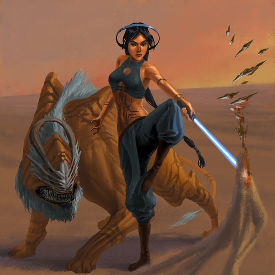 Disney Princesses as Star Wars Jedis