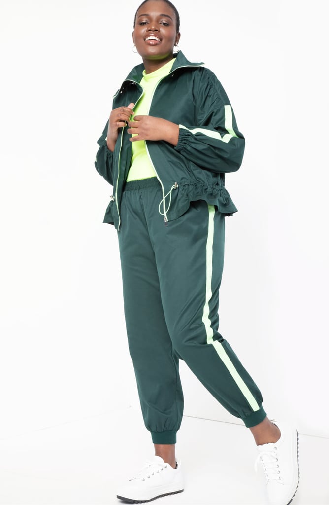 ELOQUII Side-Stripe Jogger Pants