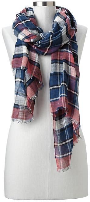 Gap Plaid Scarf