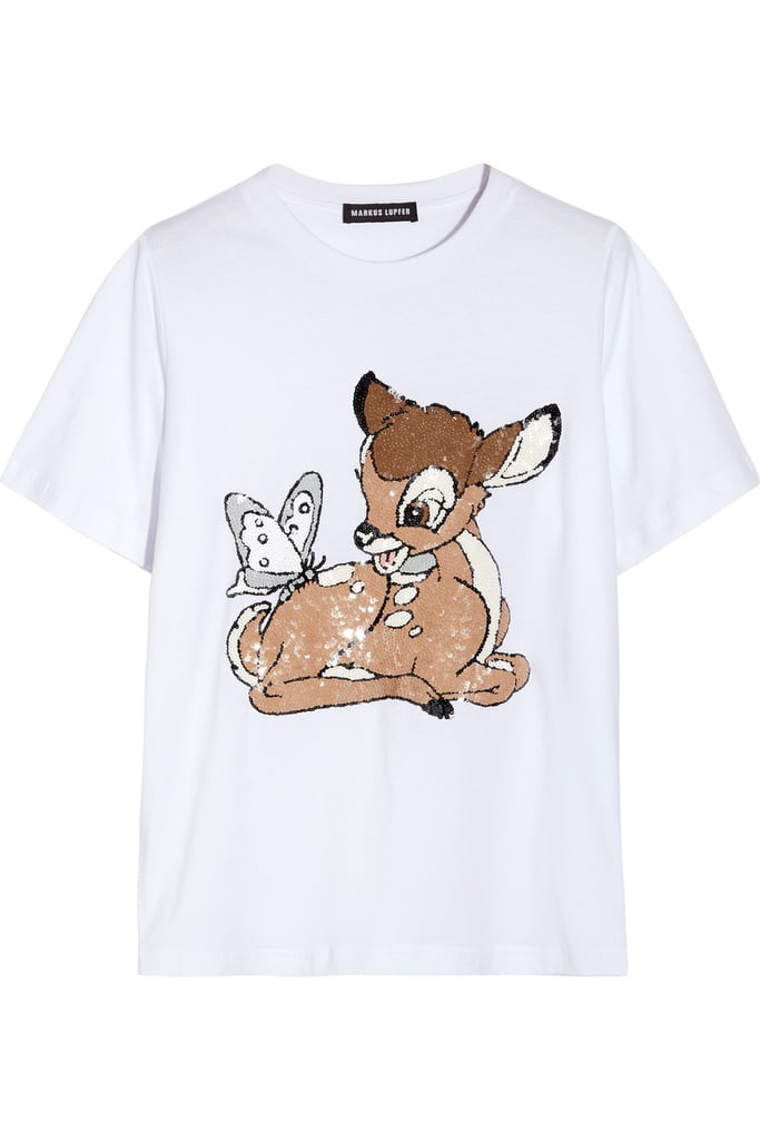 Bambi Sequin-Embellished T-Shirt ($355)