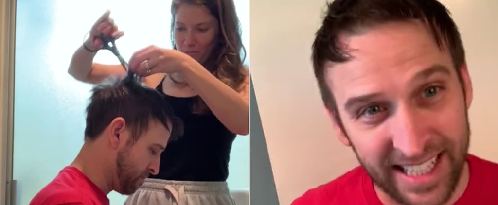 Woman Gives Hilarious Haircut to Husband at Home | Video