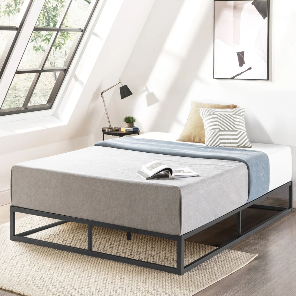Metal Platform Bed: Mellow Steel Platform Bed