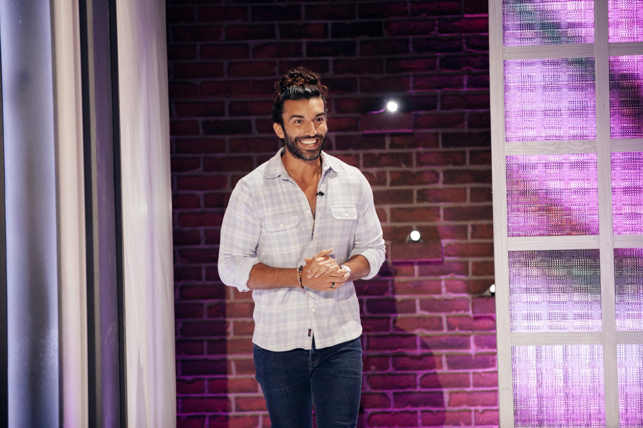 THE KELLY CLARKSON SHOW -- Episode 4153 -- Pictured: Justin Baldoni -- (Photo by: Weiss Eubanks/NBCUniversal/NBCU Photo Bank via Getty Images)
