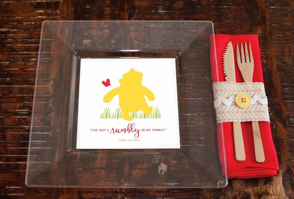 Pretty Winnie the Pooh Baby Shower Ideas