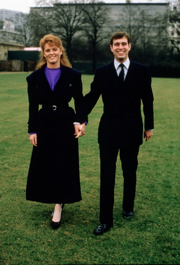 Prince Andrew and Sarah Ferguson Engagement Announcement, March 1986 Royal Engagement Pictures Prince Andrew and Sarah Ferguson Engagement Announcement, March 1986 Royal Engagement Pictures