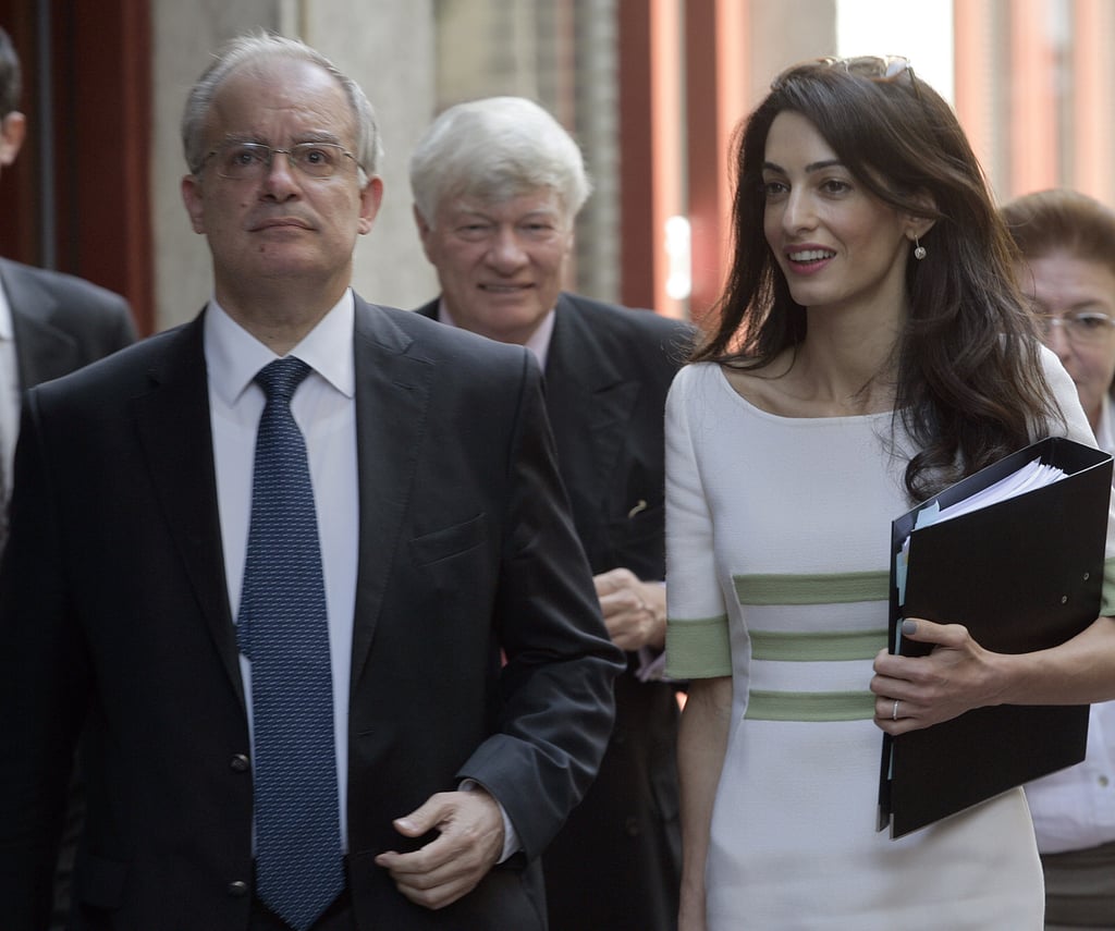 Amal Clooney Working in Greece | Pictures