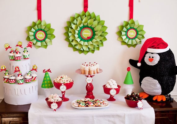 Penguin Christmas Party Printables