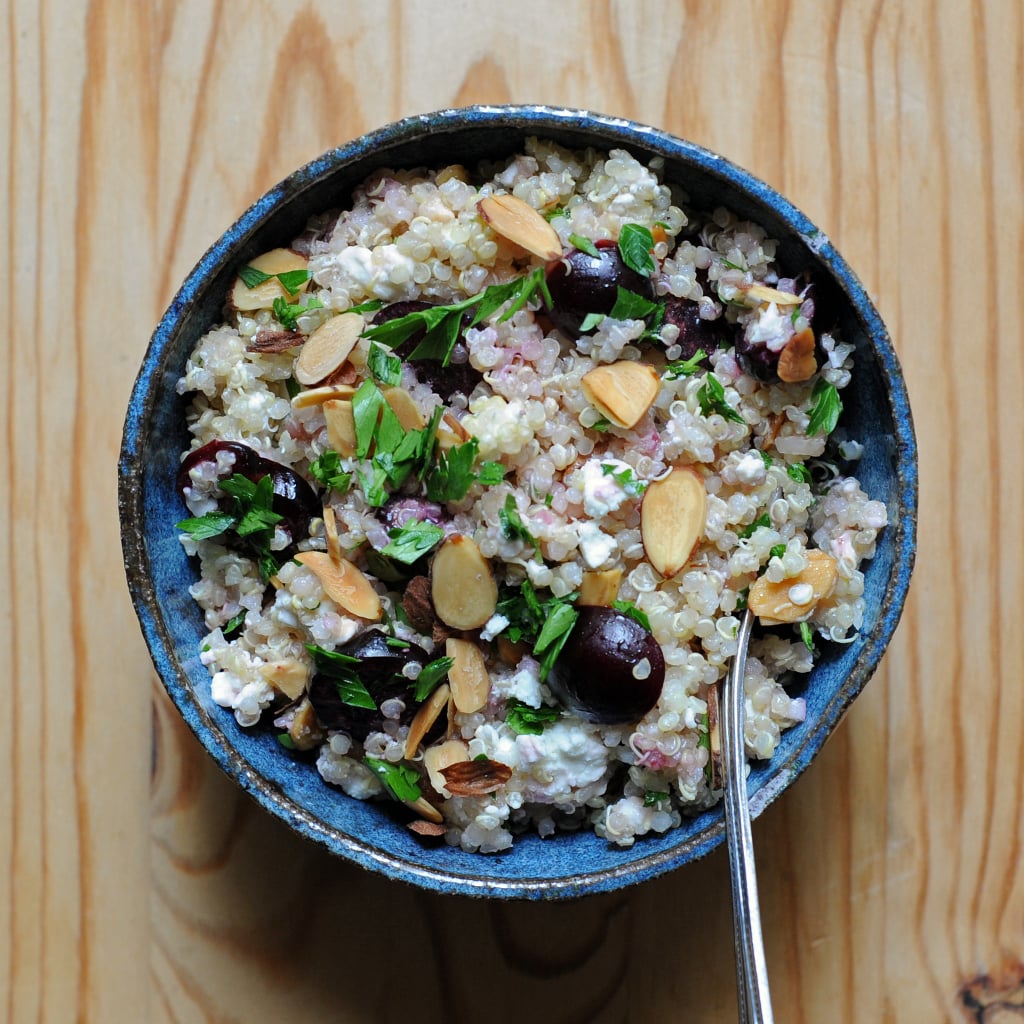 Easy Vegetarian Recipe: Quinoa Salad With Cherries and Feta