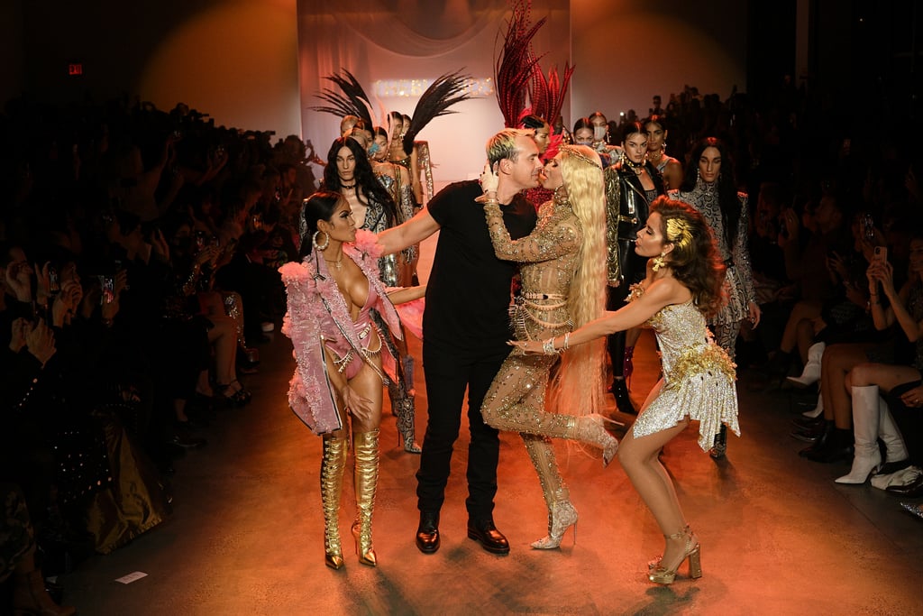 Natti Natasha and Gloria Trevi Photos at The Blonds NYFW
