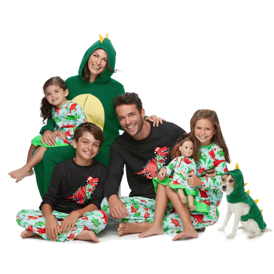 Jammies For Your Families Dino Matching Pajamas