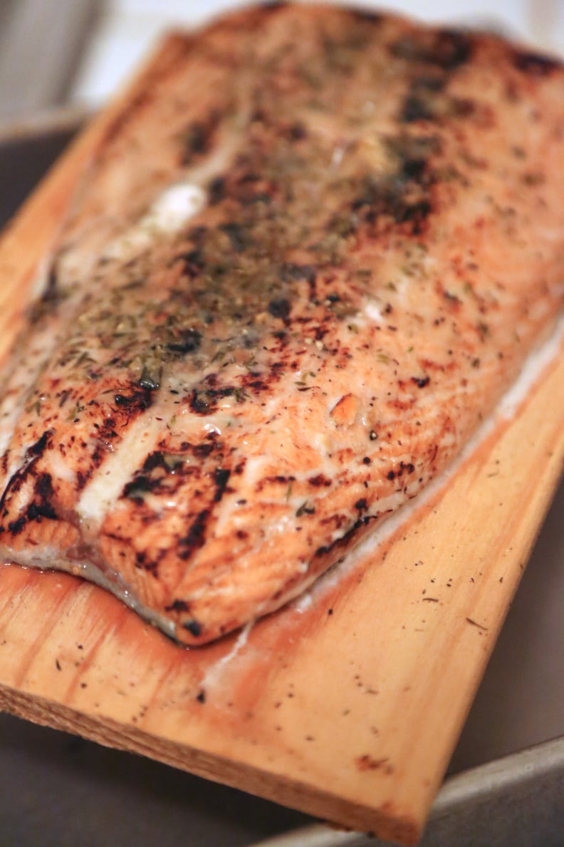 On the Fence: Seasoned Wild King Salmon on a Cedar Plank ($10/Pound)