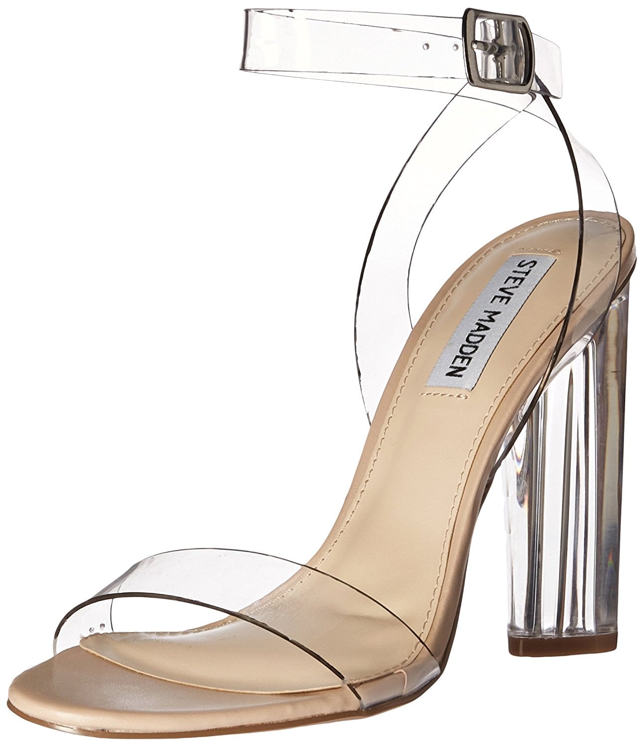 Beyonce clear top shoes