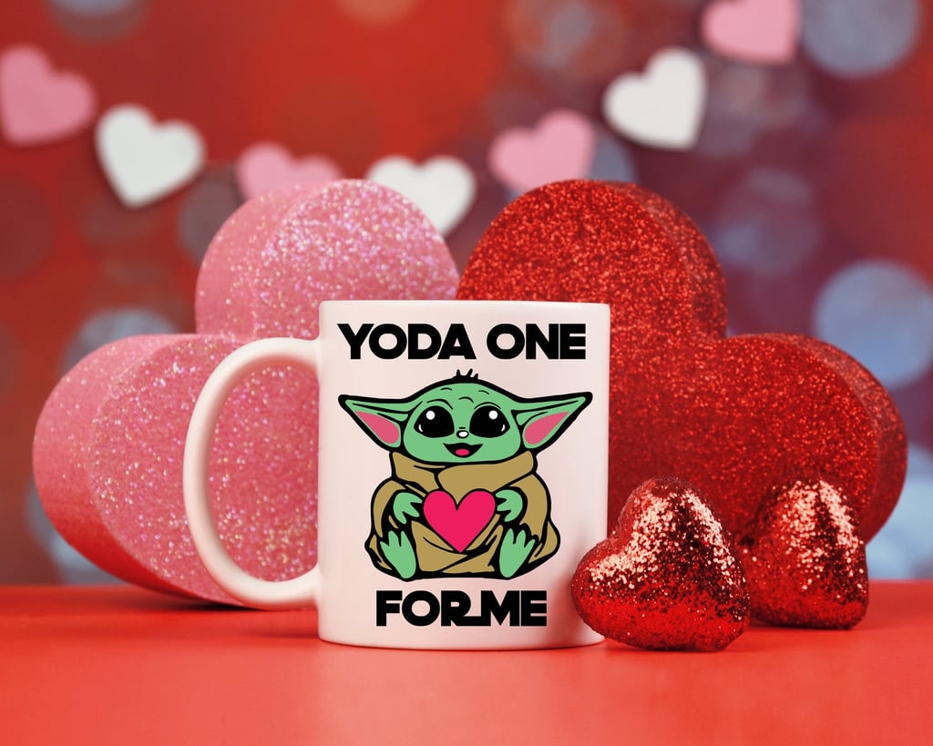 Yoda One For Me Valentines Day Mug