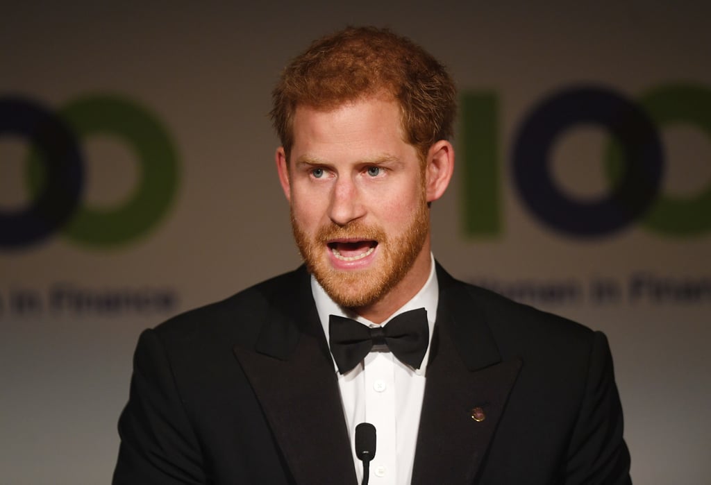 Prince Harry at 100 Women in Finance Gala October 2017