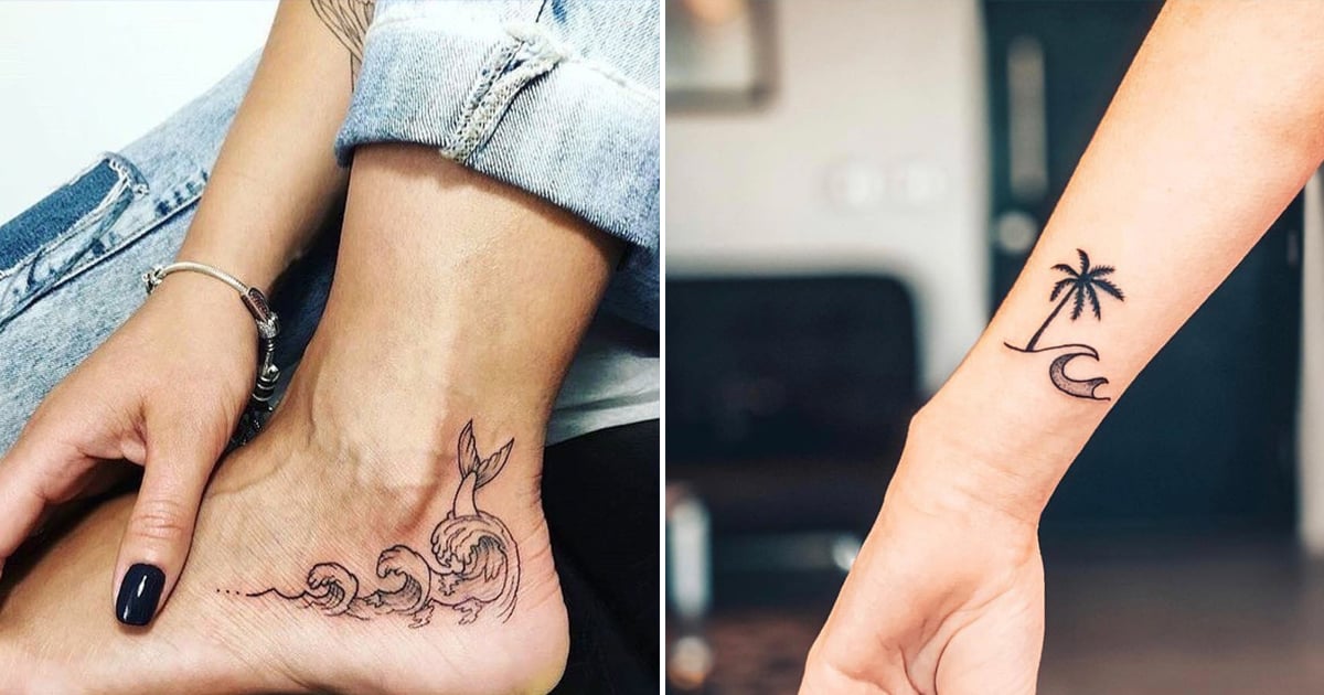 35 Amazing Ocean Tattoo Ideas Full of Wonder  tattooglee  Ocean tattoos  Starfish tattoo Sand dollar tattoo