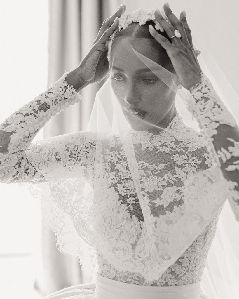 Jasmine Tookes Got Married in a Zuhair Murad Wedding Dress