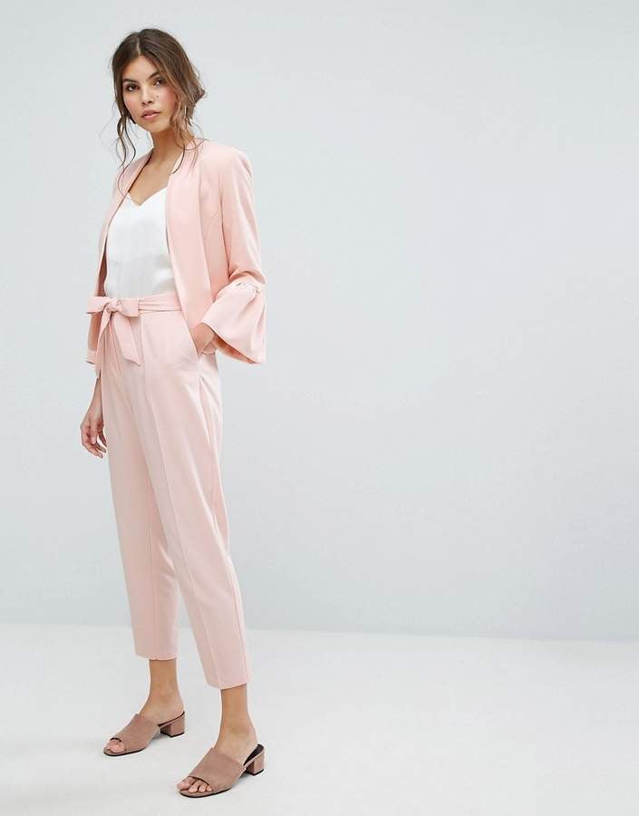 Oasis hotsell paperbag trousers