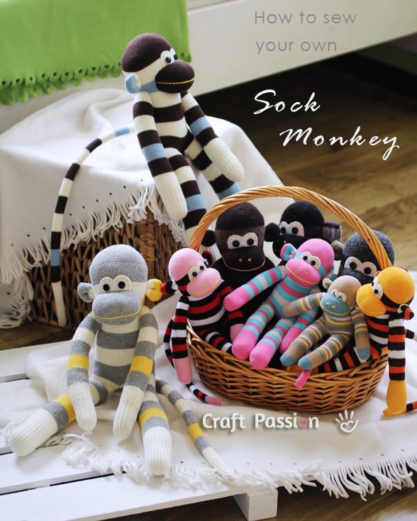Sew a Sock Monkey
