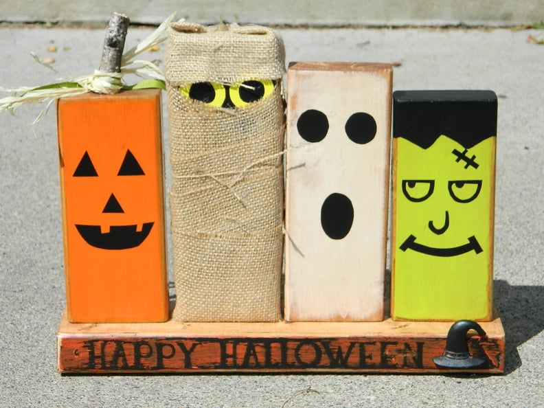 Wooden Halloween Decoration