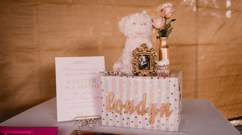 Pink and Gold Baby Shower Ideas POPSUGAR Family
