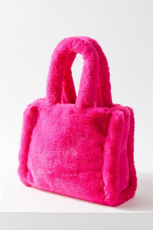 mini fur bag