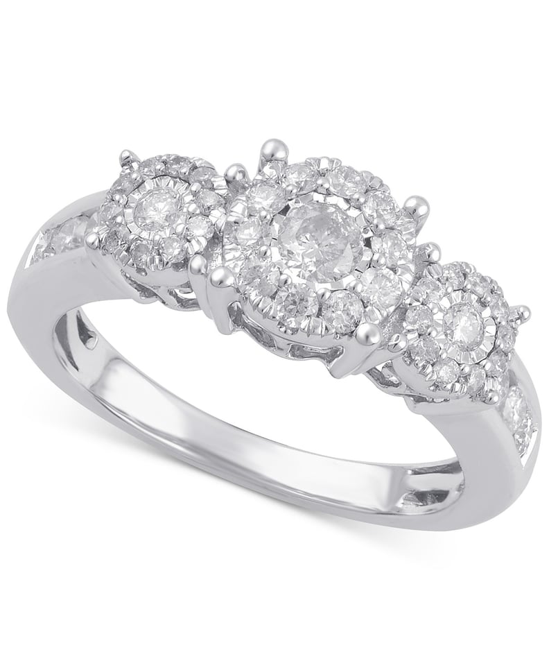 Best Affordable Engagement Ring With Multiple Stones